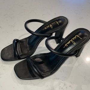 LULUS Block high heel sandal